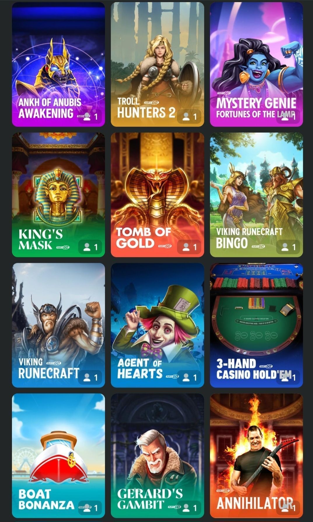 CryptoCasinos game